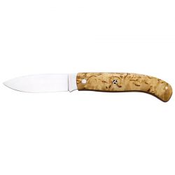Curly Birch Pocket Knife