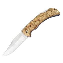 Curly Birch Hunting Knife