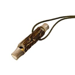 Stag Horn Double Whistle